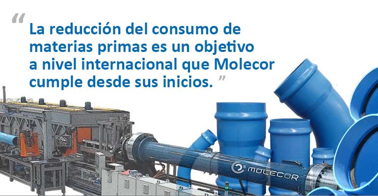 Molecor aplica tecnología punta para la fabricación de sus tuberías y accesorios de PVC-O