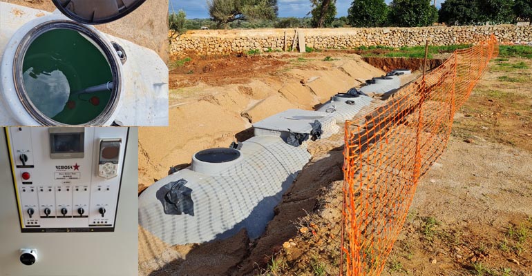 Estación regeneradora Roxplus 100 de Remosa instalada en Menorca