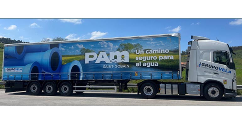 Saint-Gobain PAM participa en un proyecto de abastecimiento en Navarra con sus tuberías y una logística sostenible