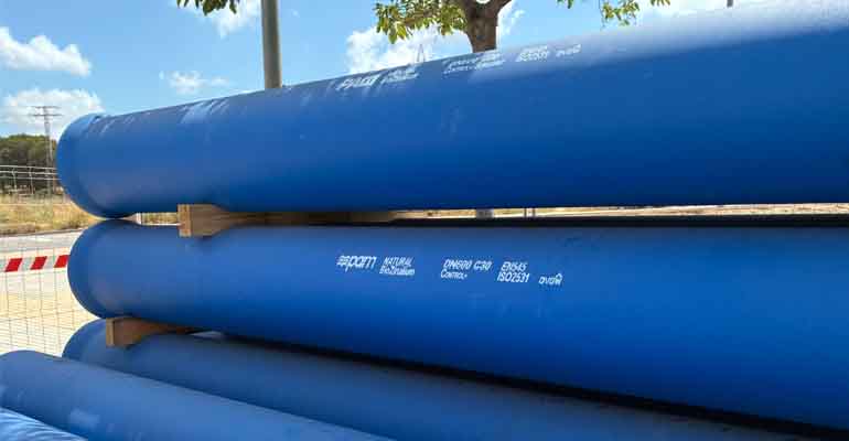 Saint-Gobain PAM participa en la ampliación del sistema de abastecimiento de Tentegorra-Alumbres en Cartagena y el Valle de Escombreras