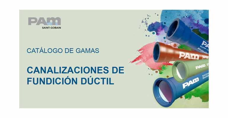 Nuevos catálogos sobre canalizaciones de fundición dúctil de Saint-Gobain PAM