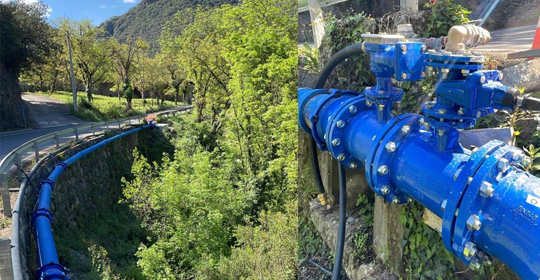 Saint-Gobain PAM participa en el Plan Hidráulico Liébana que garantiza el abastecimiento de agua de esta comarca cántabra