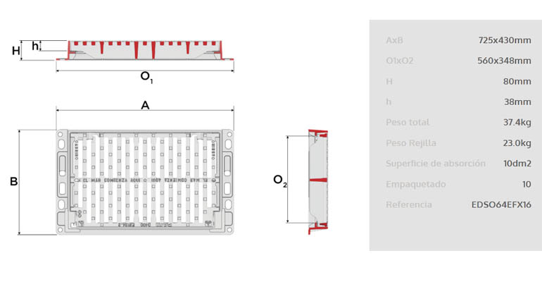 saint-gobain-pam-rejilla-drenaje-sole-caracteristicas