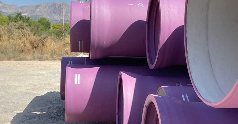 Saint-Gobain PAM participa en la renovación de la conducción general de reutilización en Alfaz del Pí