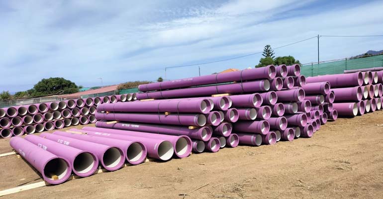 Saint-Gobain PAM, presente en la mejora de los regadíos de la zona noreste de Tenerife