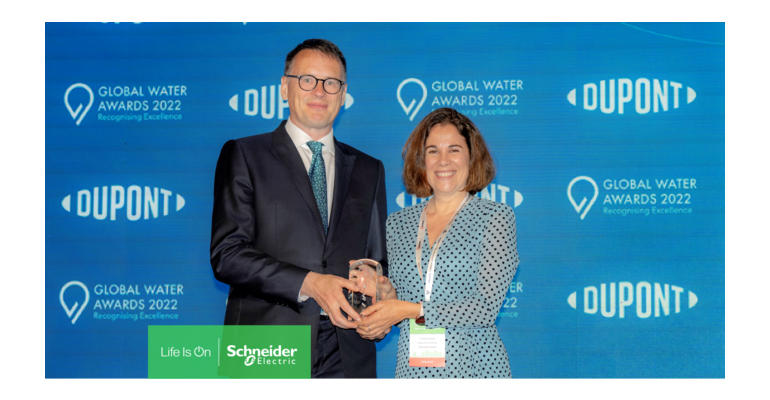 Schneider Electric, empresa tecnológica del año en los Global Water Awards 2022