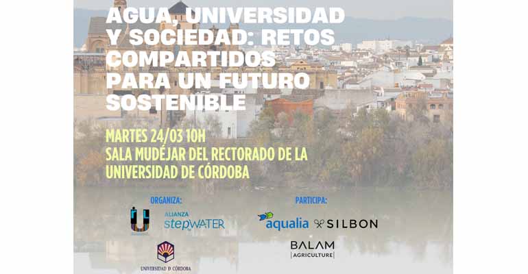 La Universidad de Córdoba acoge unas jornadas sobre agua, universidad y empresa para impulsar la gestión sostenible del agua