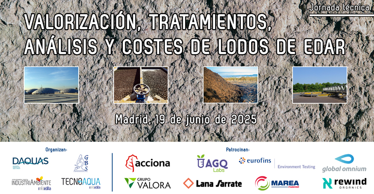 Nueva jornada sobre valorización y tratamientos de lodos de EDAR