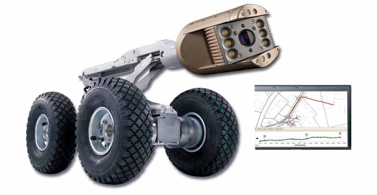 Inspección 3D Geosens de IBAK, de Tecsan, información tridimensional de las redes de colectores