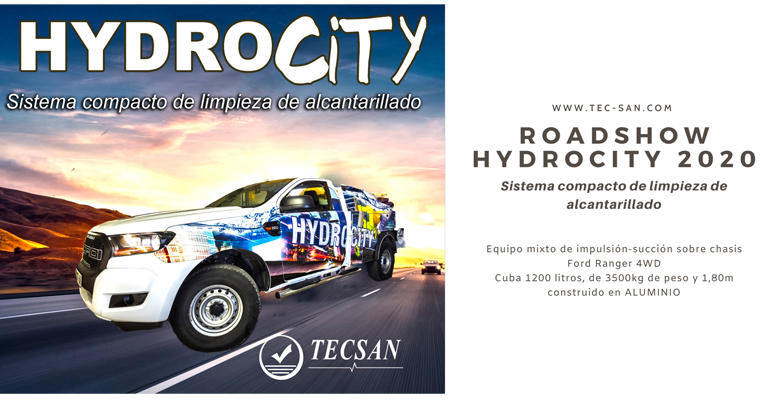 tecsan-roadshow-hidrocity-camiones-limpieza-alcantarillado-agua