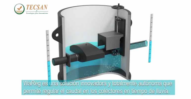 Vídeo de Tecsan sobre el regulador de caudal WaReg