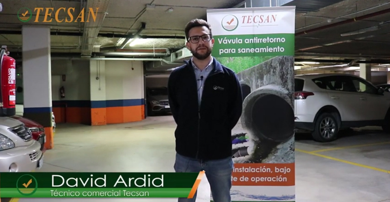 Vídeo de David Ardid, técnico comercial del Grupo Mejoras, explicando los tipos de válvulas WaStop