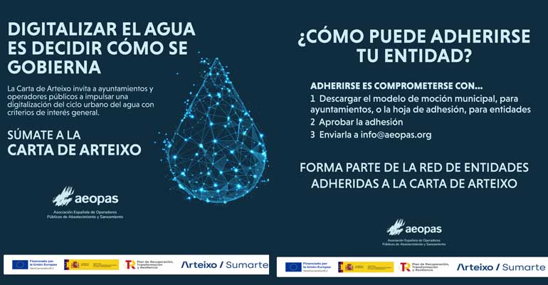 La Universidad de Córdoba se suma a la Carta de Arteixo por unos sistemas de agua urbana más digitales y resilientes