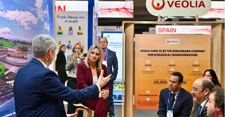 Veolia promueve la seguridad ecológica de las ciudades en Smart City Expo