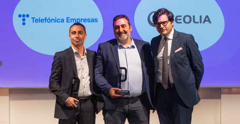 Premio a Veolia y Telefónica Empresas por un innovador proyecto de atención al cliente basado en IA
