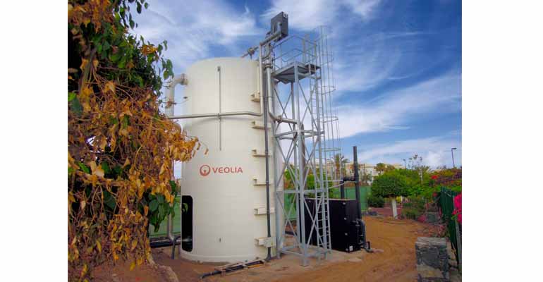 Tecnología de depuración y reutilización de Veolia Water Technologies instalada en el Gran Hotel Melià Palacio de Isora de Tenerife